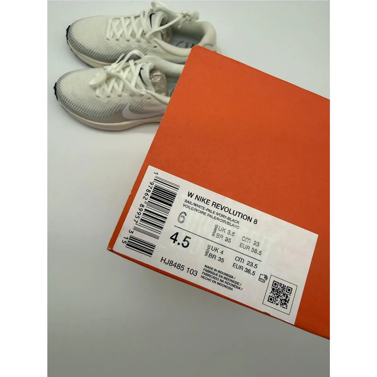 Nike shoes - Nike Revolution 8 - Revolution - HJ8485-103 - White (UPC: 0197862899573) 8