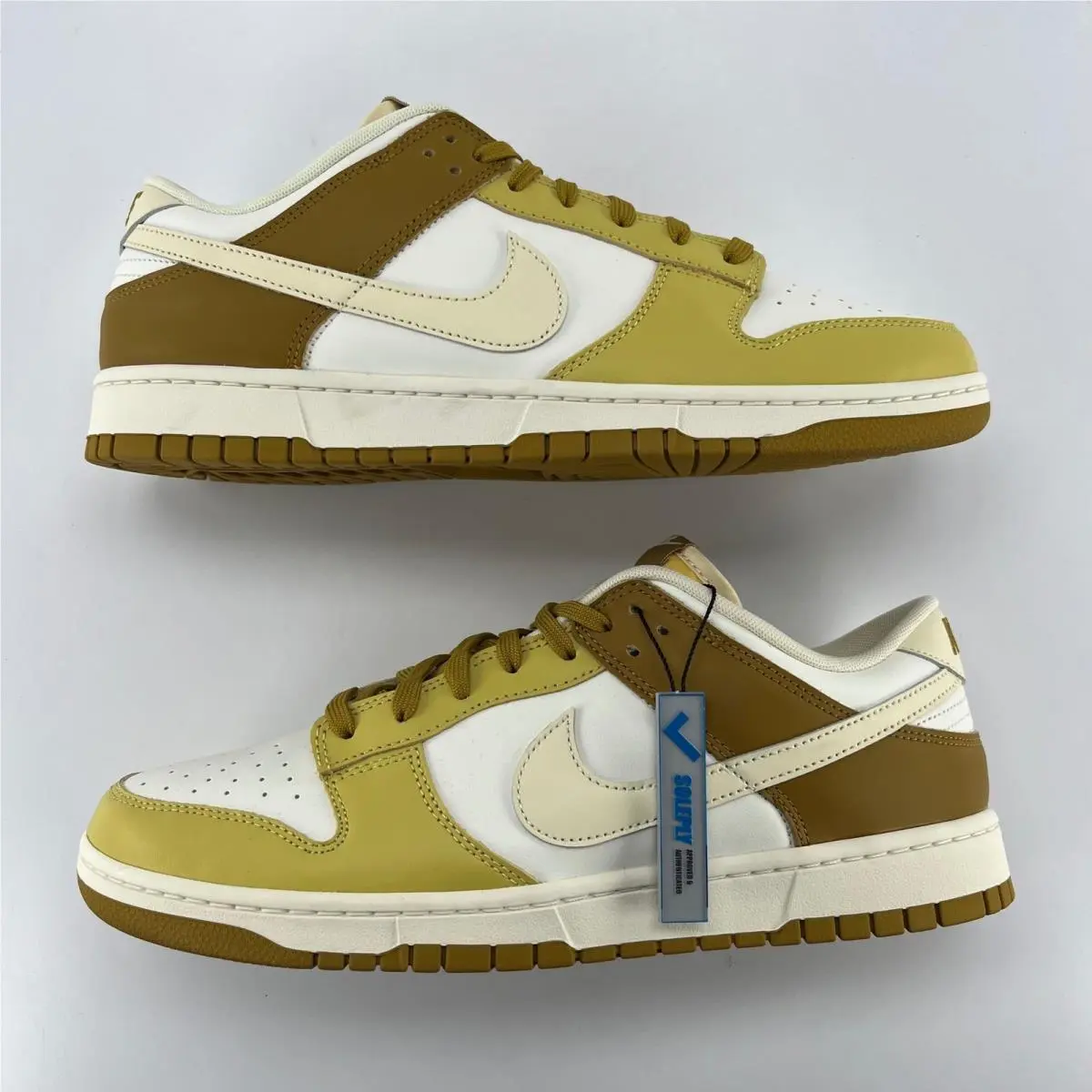 Nike shoes - Nike Dunk Low Retro Bronzine - Yellow 0