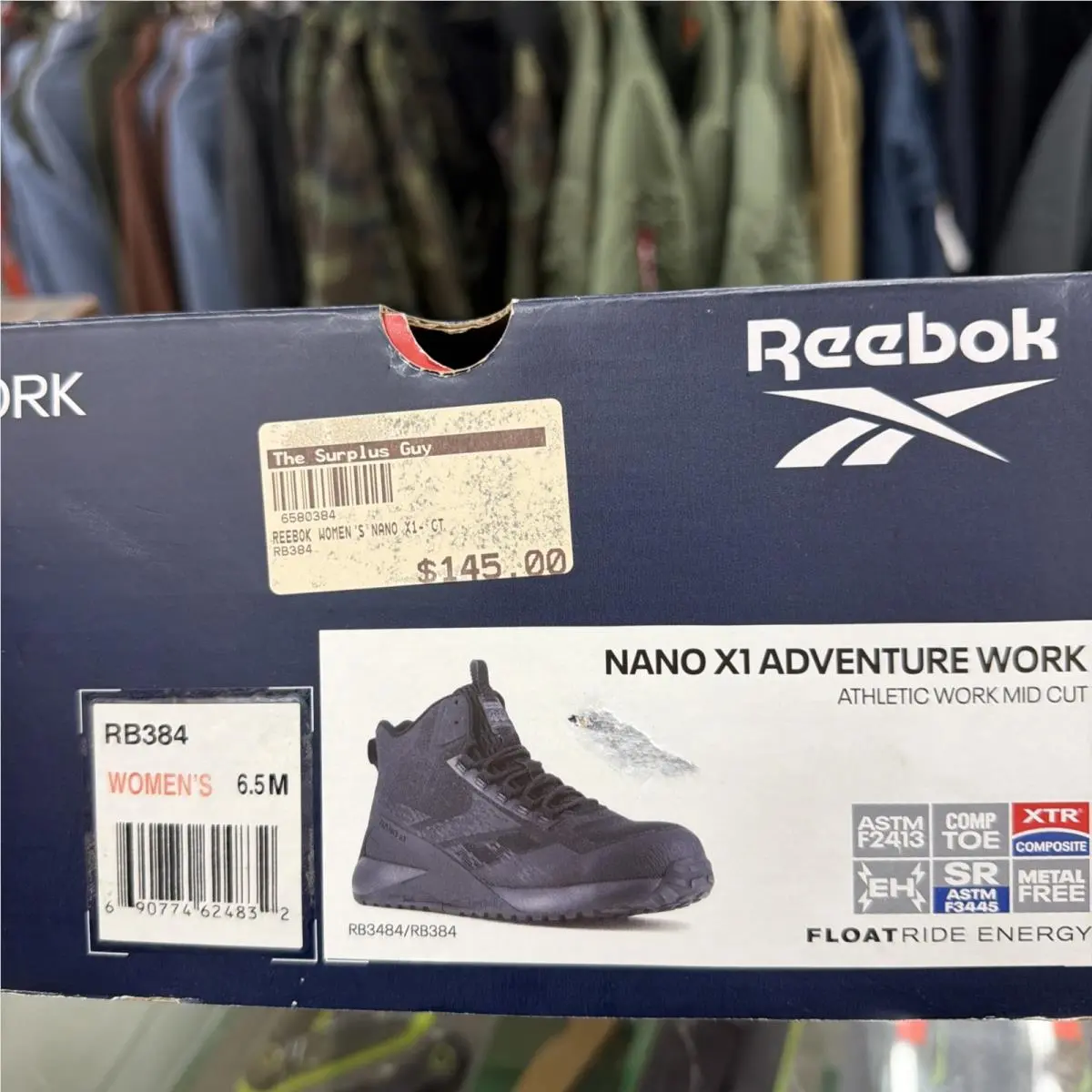Reebok shoes - Reebok Work - Work - RB384 - Black 6