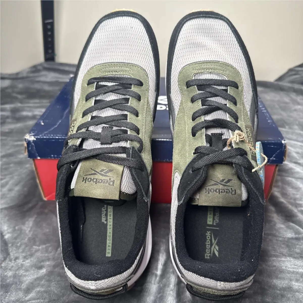 Reebok shoes - Reebok Forte Racer - Forte Racer - AR30155M - Green Grey Black 3