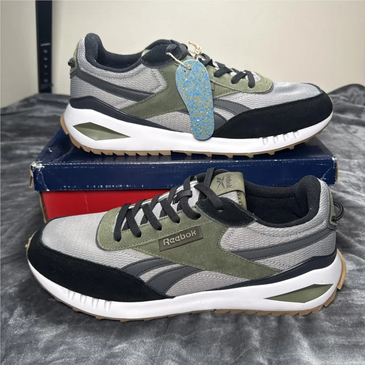 Reebok shoes - Reebok Forte Racer - Forte Racer - AR30155M - Green Grey Black 1