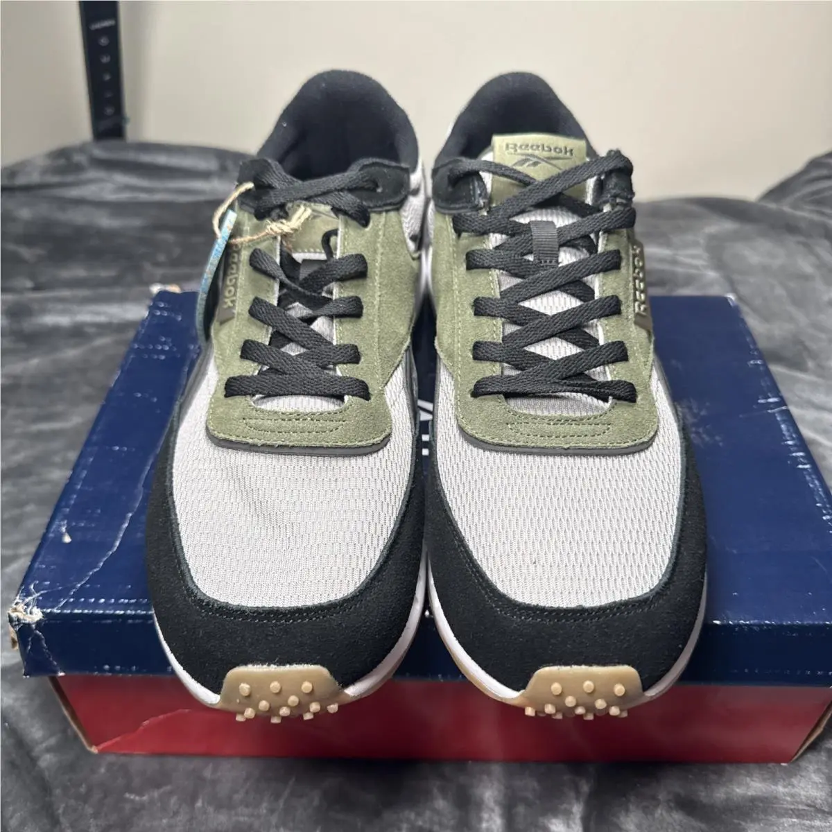 Reebok shoes - Reebok Forte Racer - Forte Racer - AR30155M - Green Grey Black 5