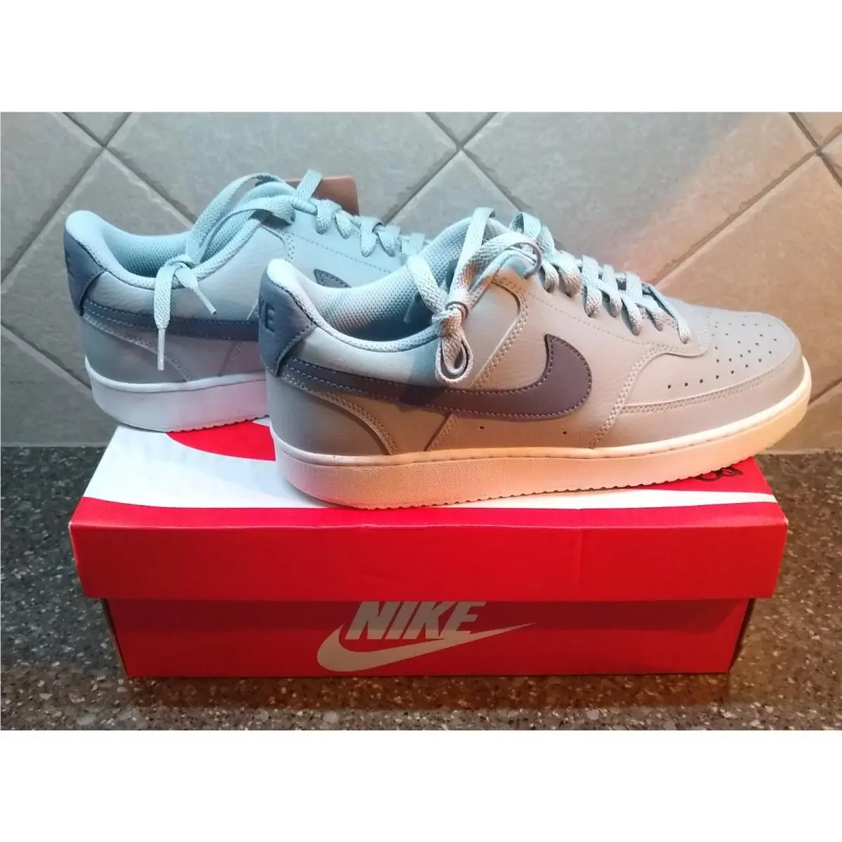 Nike shoes - Nike Court Vision - Court Vision - FQ7669-001 - Gray (UPC: 196975534999) 1