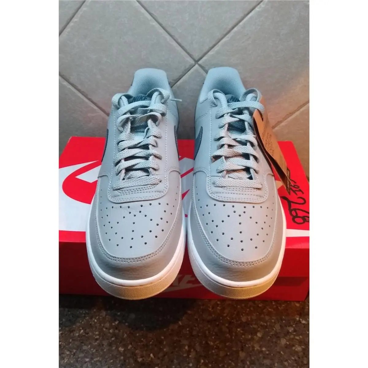 Nike shoes - Nike Court Vision - Court Vision - FQ7669-001 - Gray (UPC: 196975534999) 2