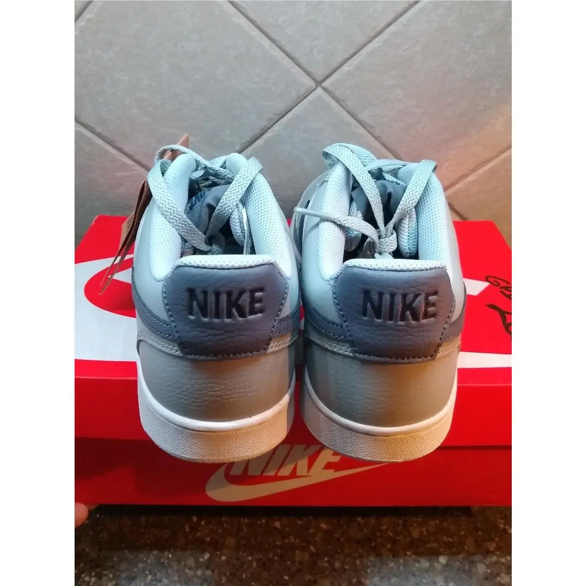 Nike shoes - Nike Court Vision - Court Vision - FQ7669-001 - Gray (UPC: 196975534999) 3
