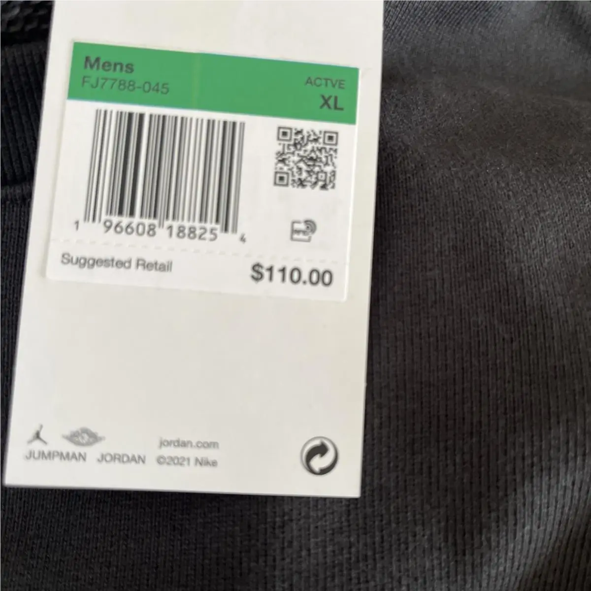 Nike clothing - FJ7788045 - FJ7788045 - Off Noir (UPC: 0196608188254) 5