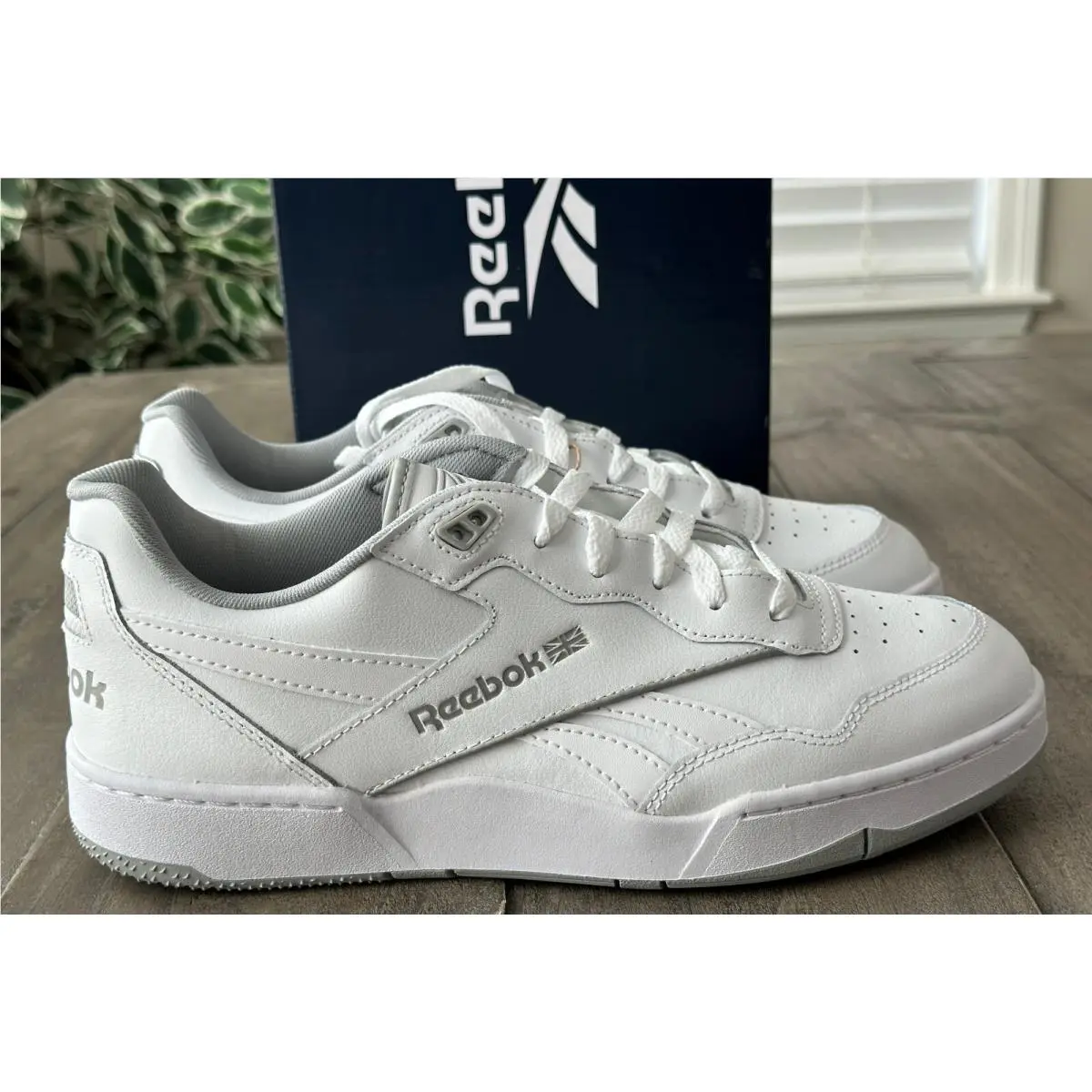 Reebok shoes - BB 4000 II - IF4726 - White/Pure Grey (UPC: 195749953325) 12