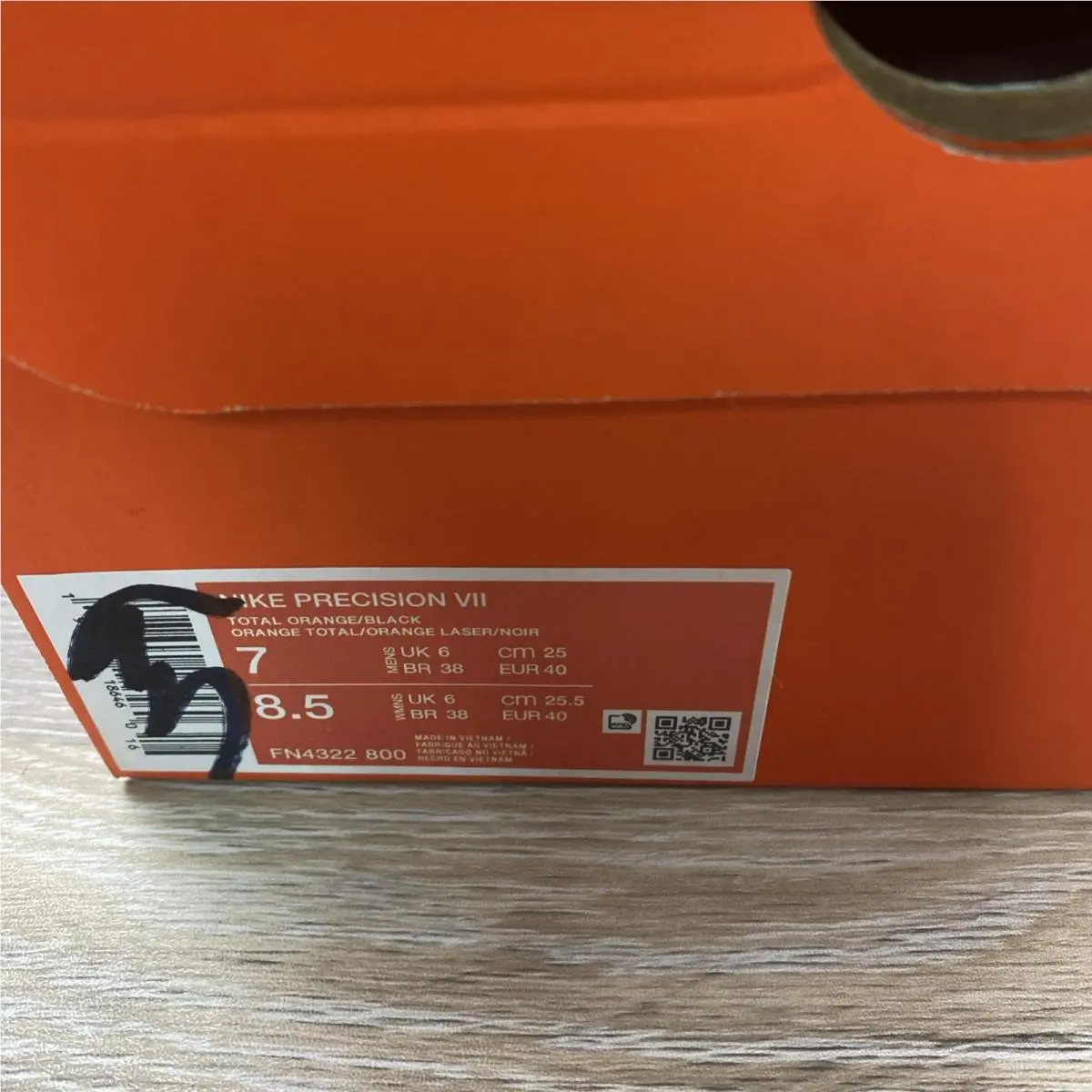 Nike shoes - Precision Vii - Precision Vii - Fn4322800 - Orange 6