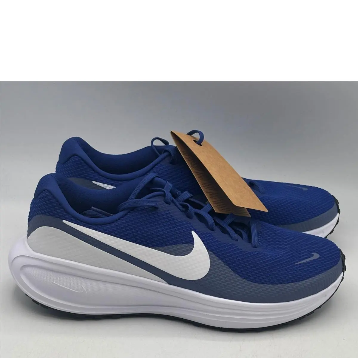 Nike Revolution 8 Shoes Men Size 8.5 Deep Royal Blue White Running HJ9198 401