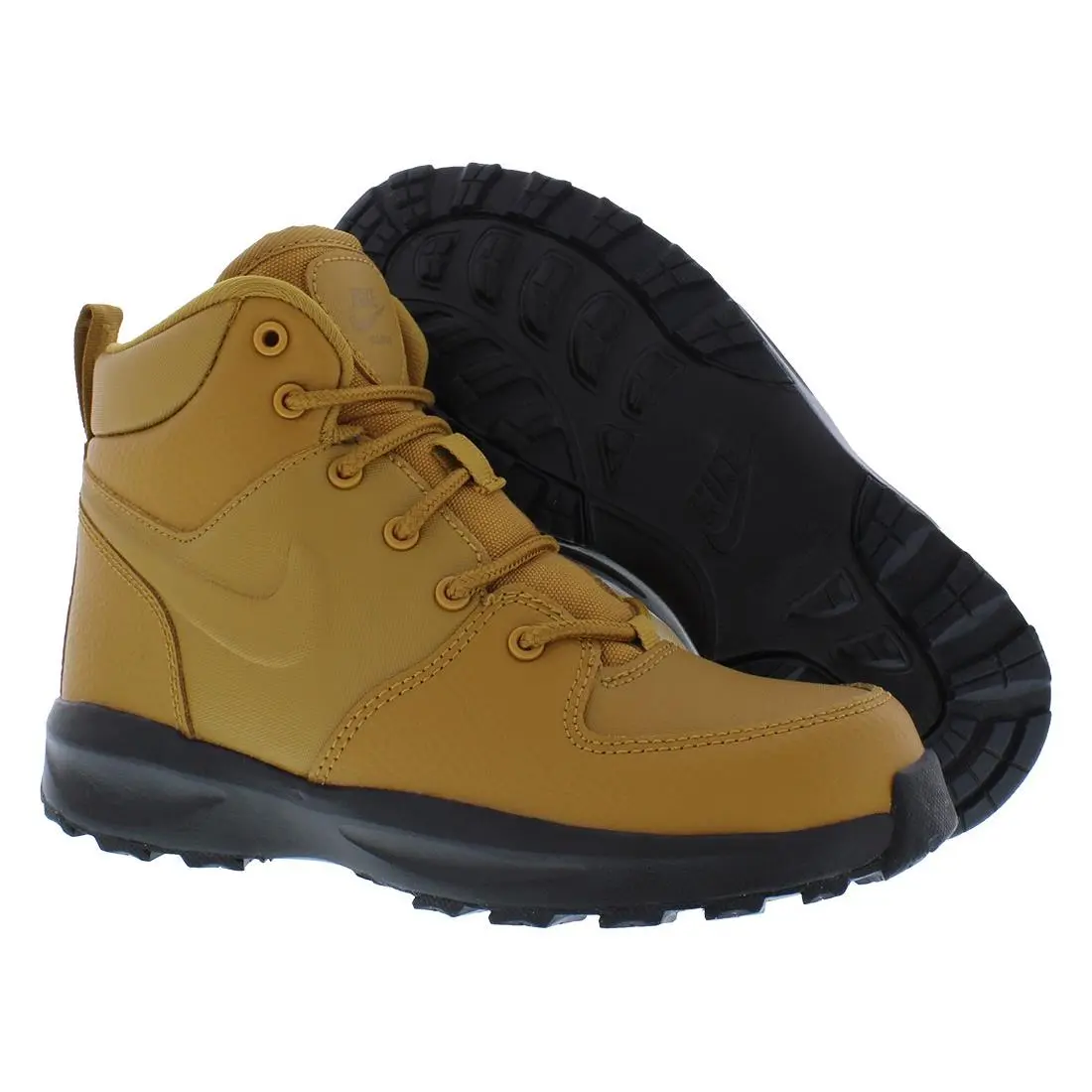 Nike Manoa Ltr PS Boys Shoes Size 12 Color: Wheat/black/wheat