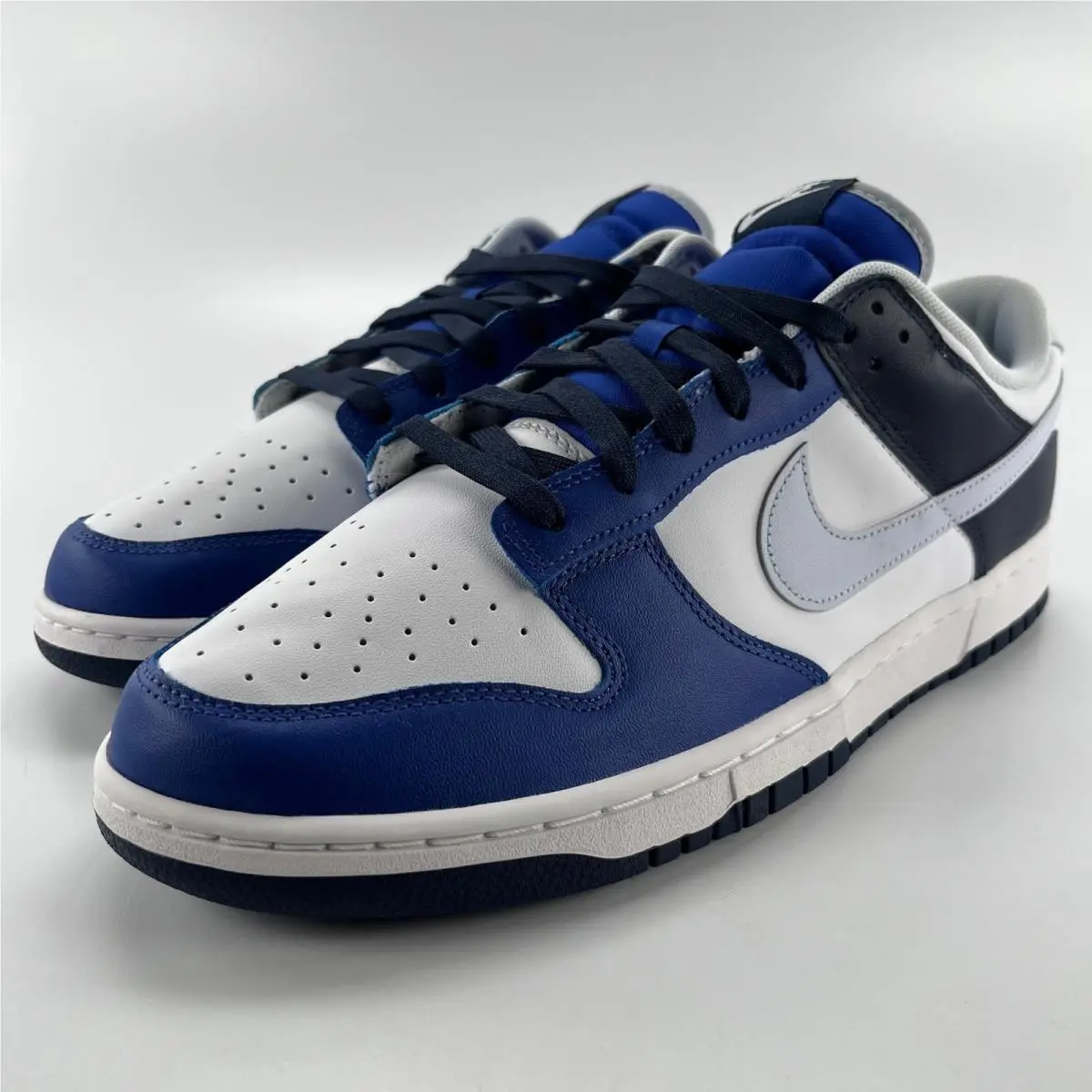 Nike Dunk Low Game Royal Navy White Football Grey FQ8826-100 Mens Size 13