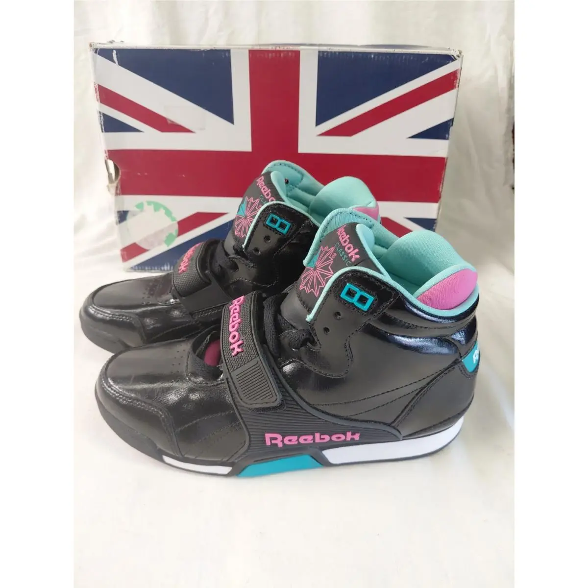 Reebok shoes - Reebok Classic - Classic - J03174 - black/green/purple 1