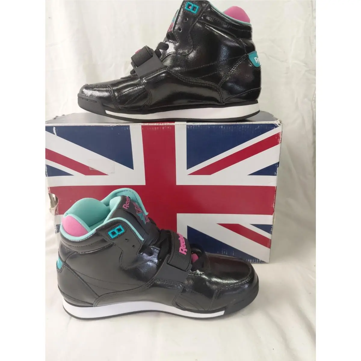 Reebok shoes - Reebok Classic - Classic - J03174 - black/green/purple 4