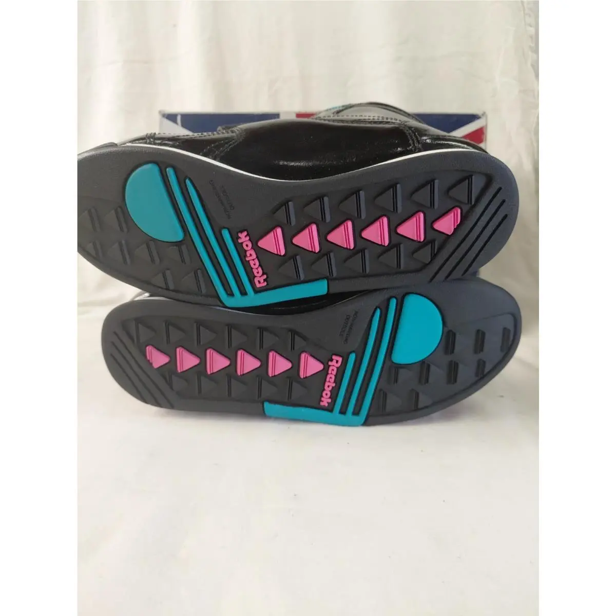 Reebok shoes - Reebok Classic - Classic - J03174 - black/green/purple 5
