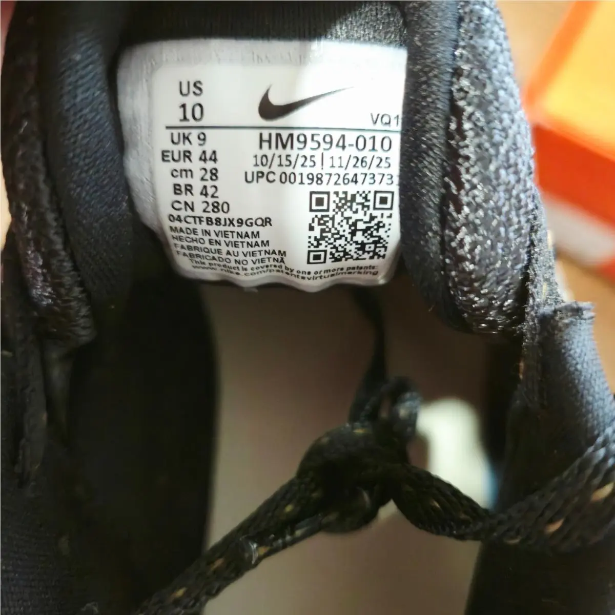 Nike shoes - Nike Run Defy - Run Defy - HM9594-010 - Black 6