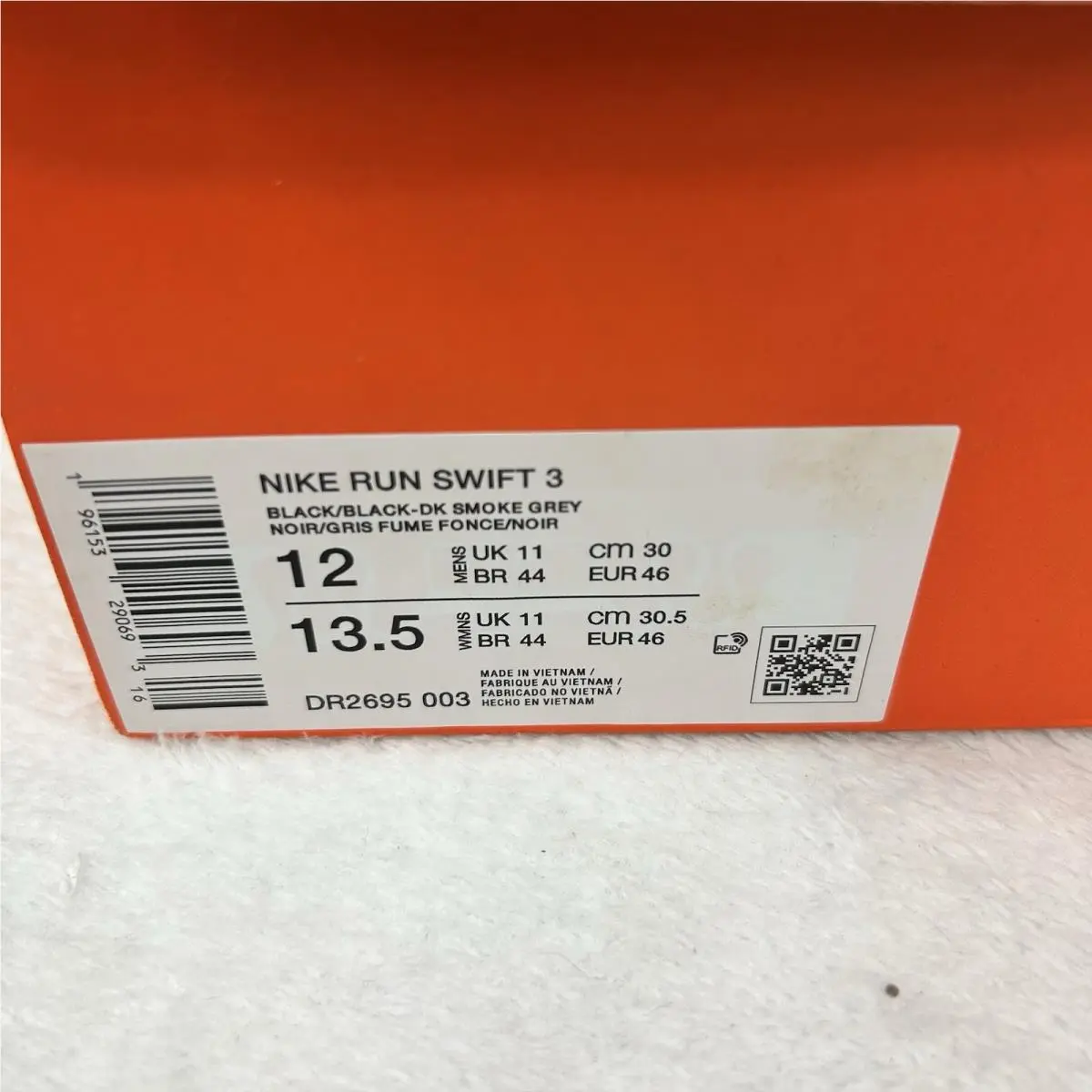 Nike shoes - runswift 3 - runswift - DR2695-003 - Black (UPC: 0196153290693) 11