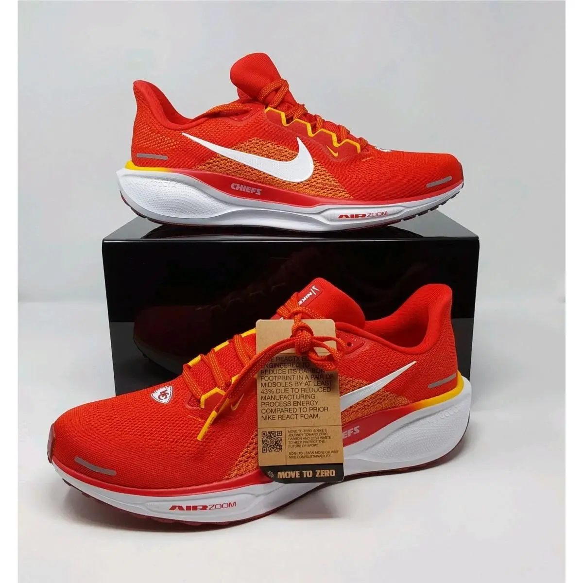 Nike Zoom Pegasus 41 Kansas City Chiefs Air Zoom Running Shoes Men`s 11