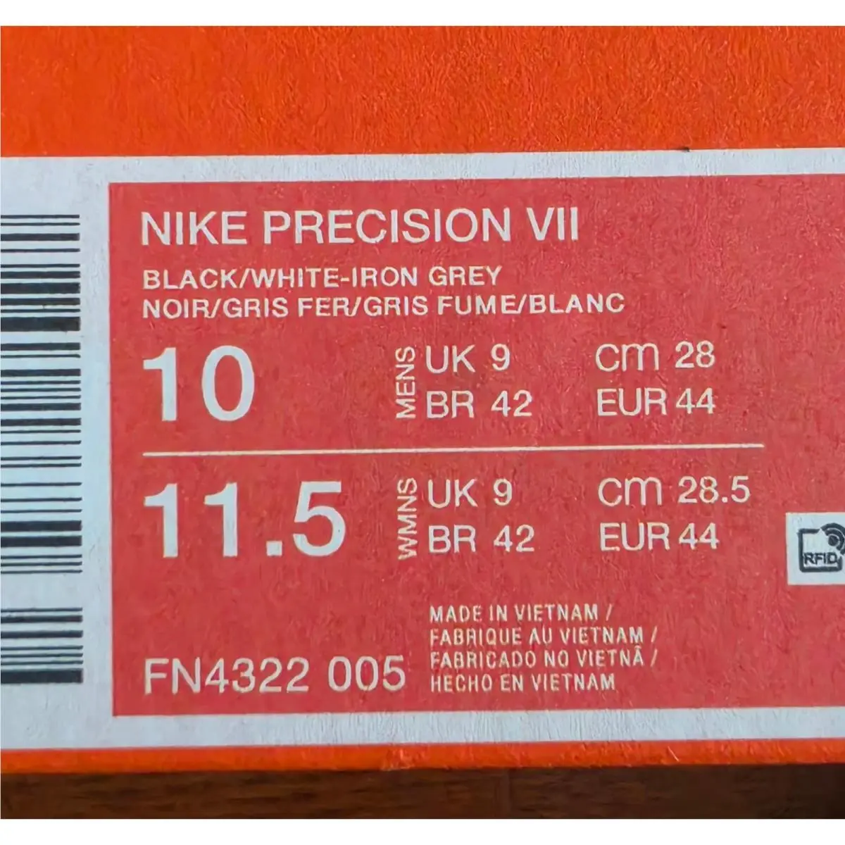 Nike shoes - Nike Precision VII - Precision VII - Black 7
