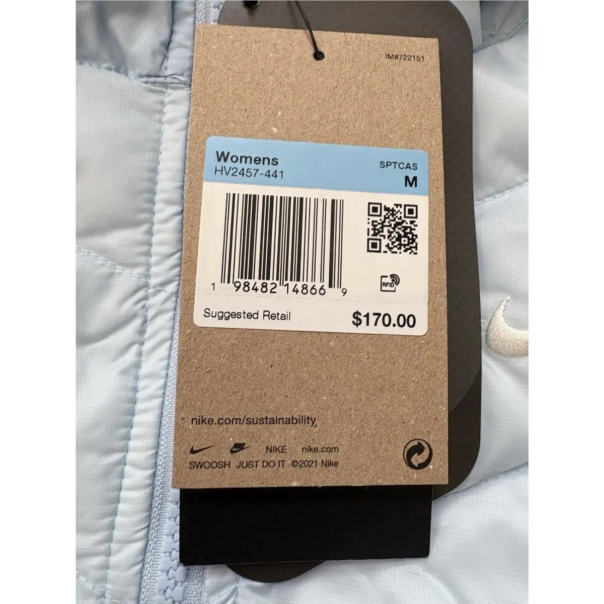 Nike clothing - Blue (UPC: 0198482165895) 2