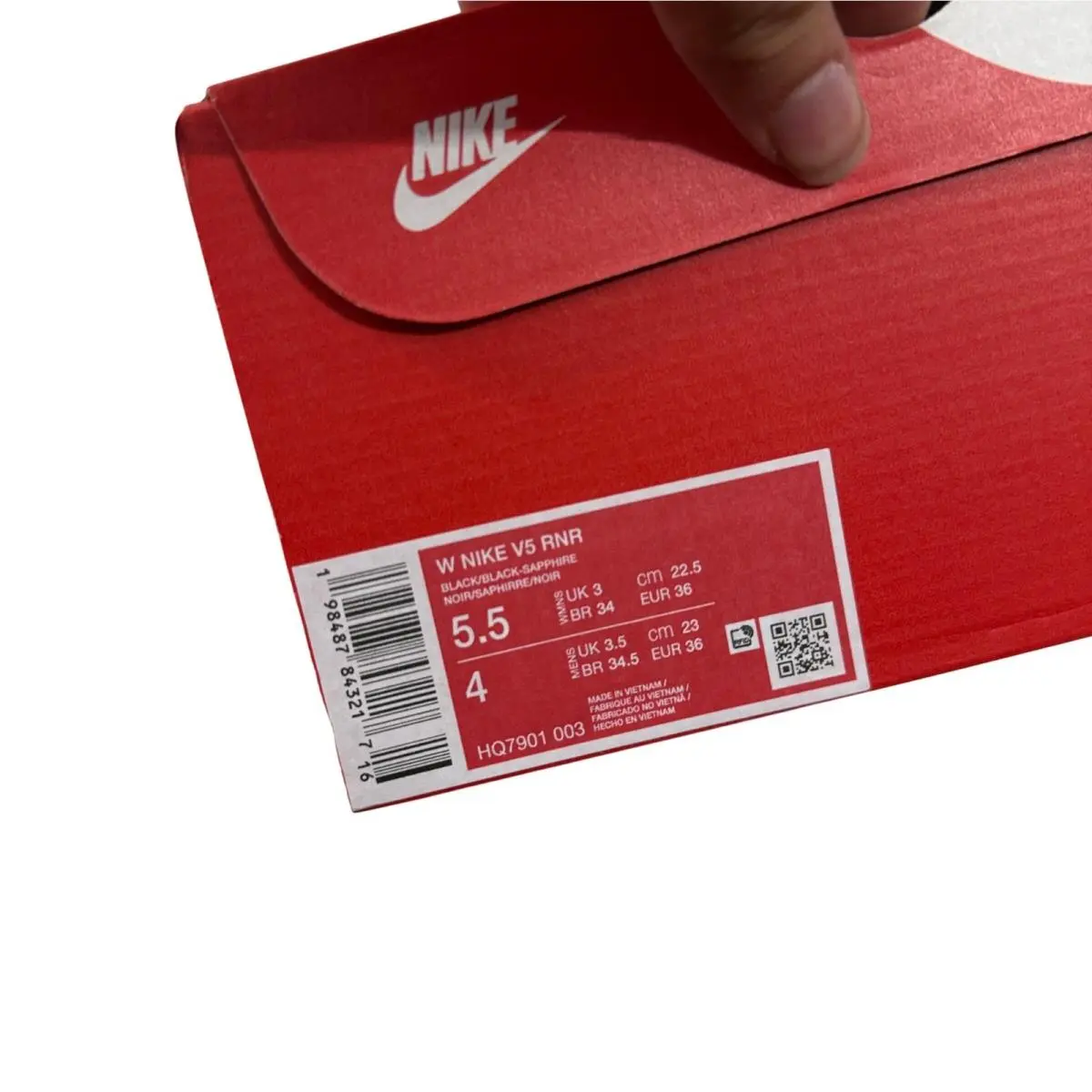 Nike shoes - Nike V5 RNR - RNR - Black 4