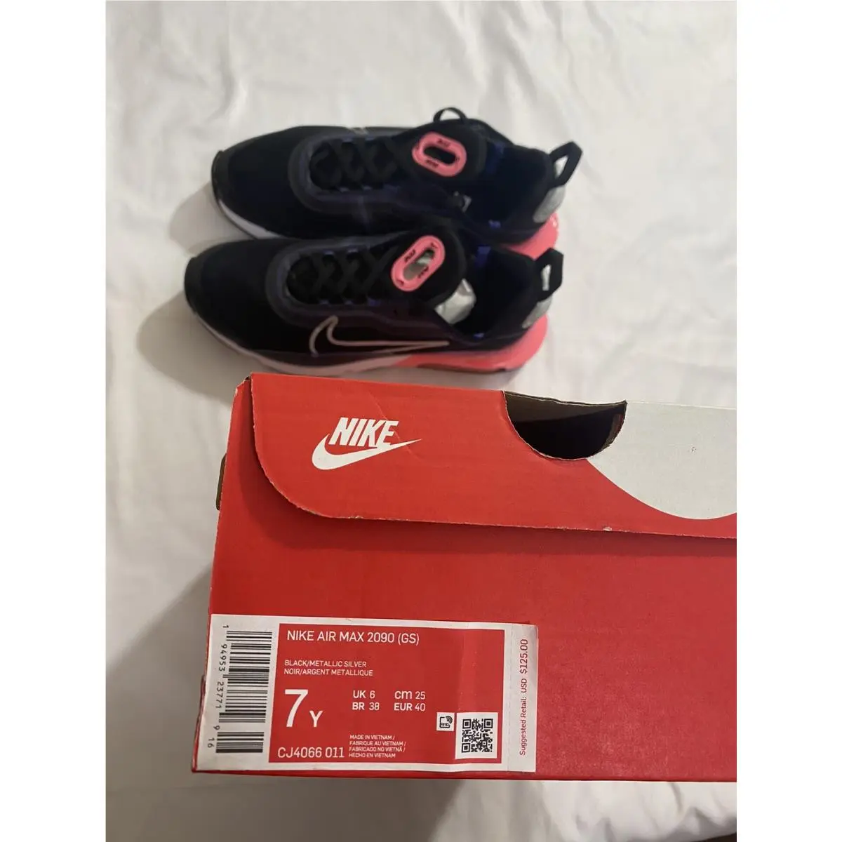 Nike shoes - Nike Air Max 2090 - Air Max - Black (UPC: 0194953237719) 9