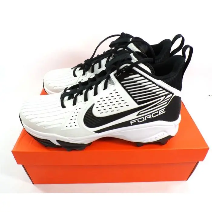 Tcu TI Nike Force Savage Pro 3 Shark P Men`s 13 Football Cleats FJ8163-104
