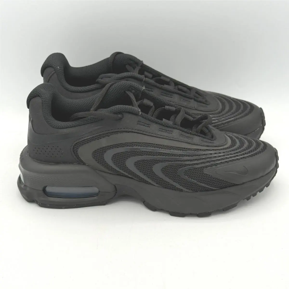 Nike Air Max Fire Sneaker Running Shoes Womens 6 Black Triple Black IF2620-003