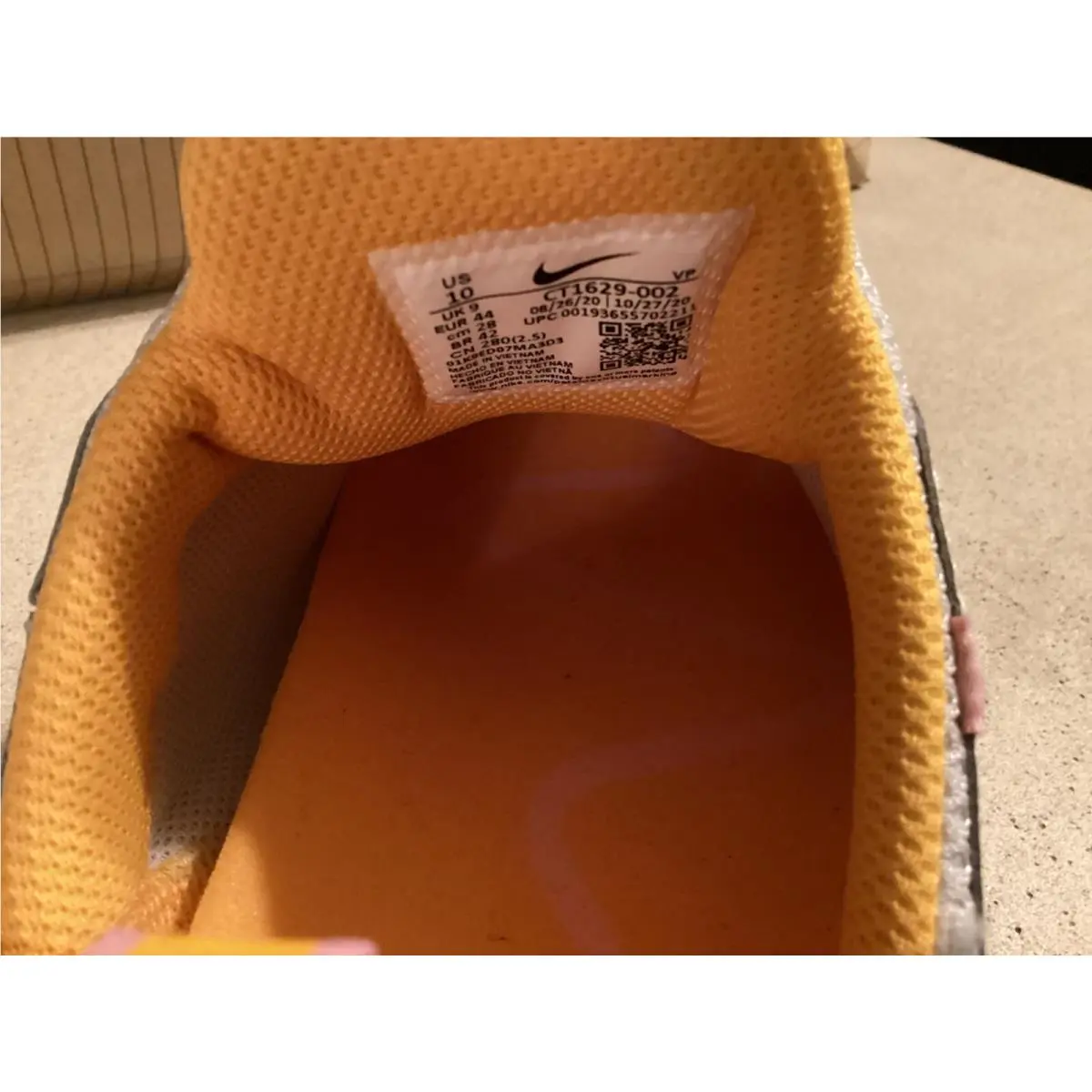 Nike shoes - Nike Zoom Pulse - Zoom Pulse - Vast Grey / University Gold Pink 7