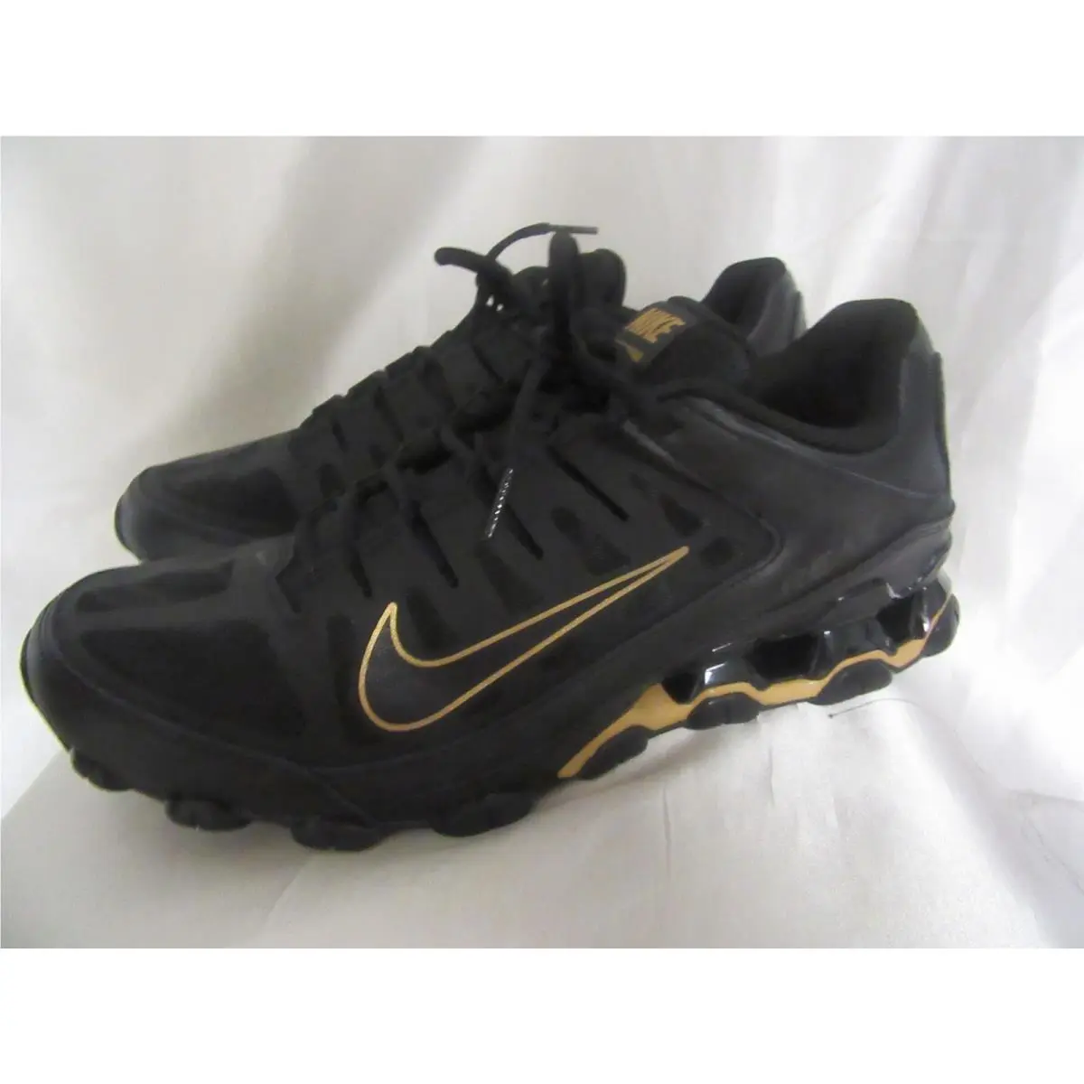 Men`s Nike Reax 8TR Mesh Athletic Sneakers SIZE12M Blk/brn