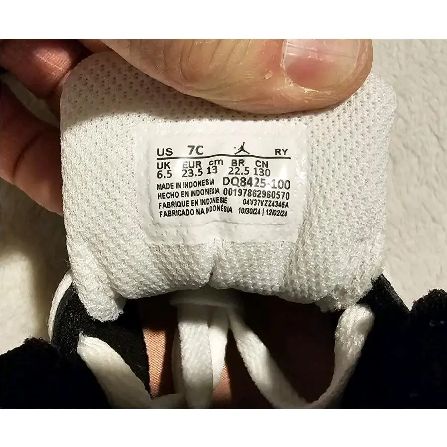 Nike shoes - Air Jordan 1 Mid - Air Mid - white, black, rust pink 9
