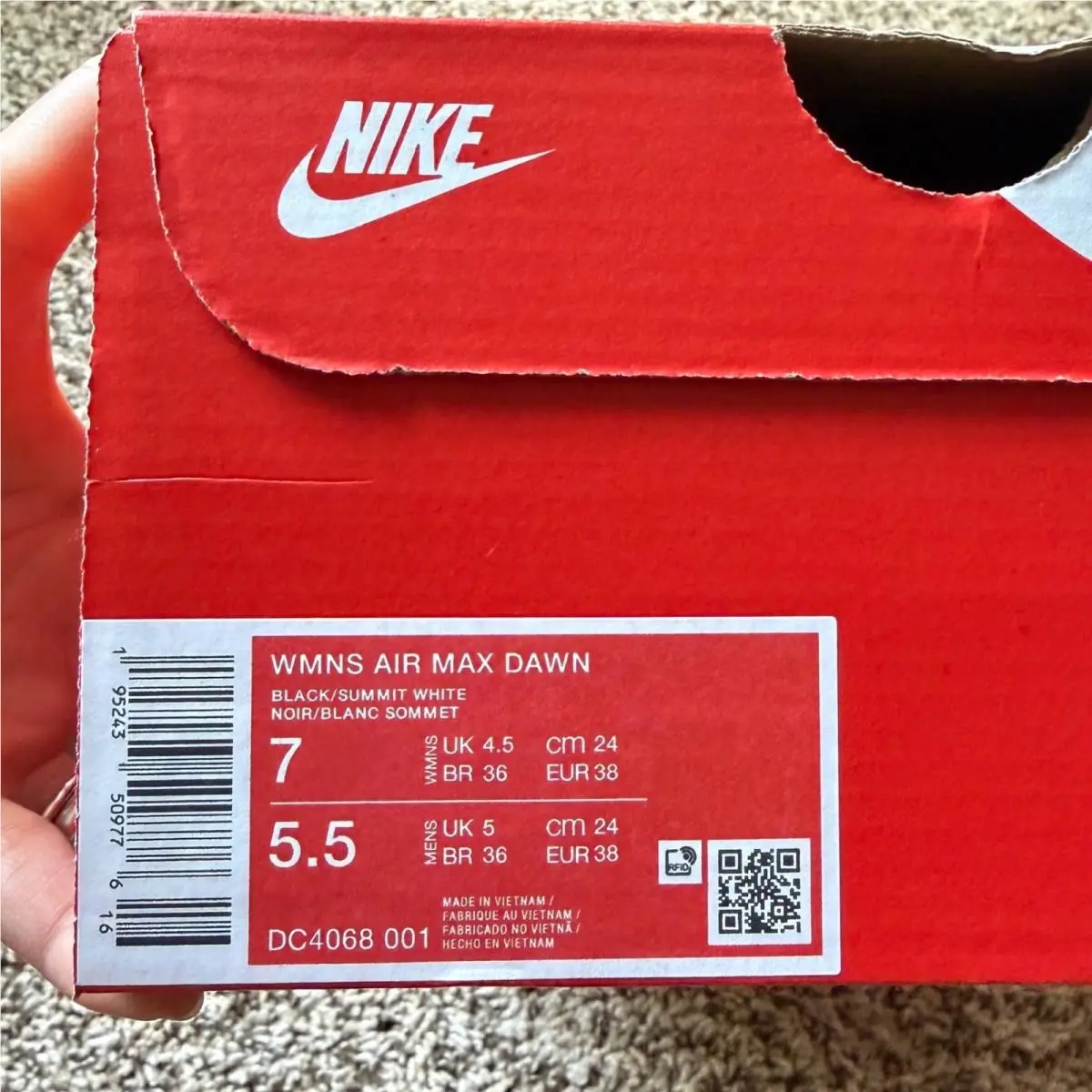 Nike shoes - Nike Air Max Dawn - Air Max Dawn - Black 8