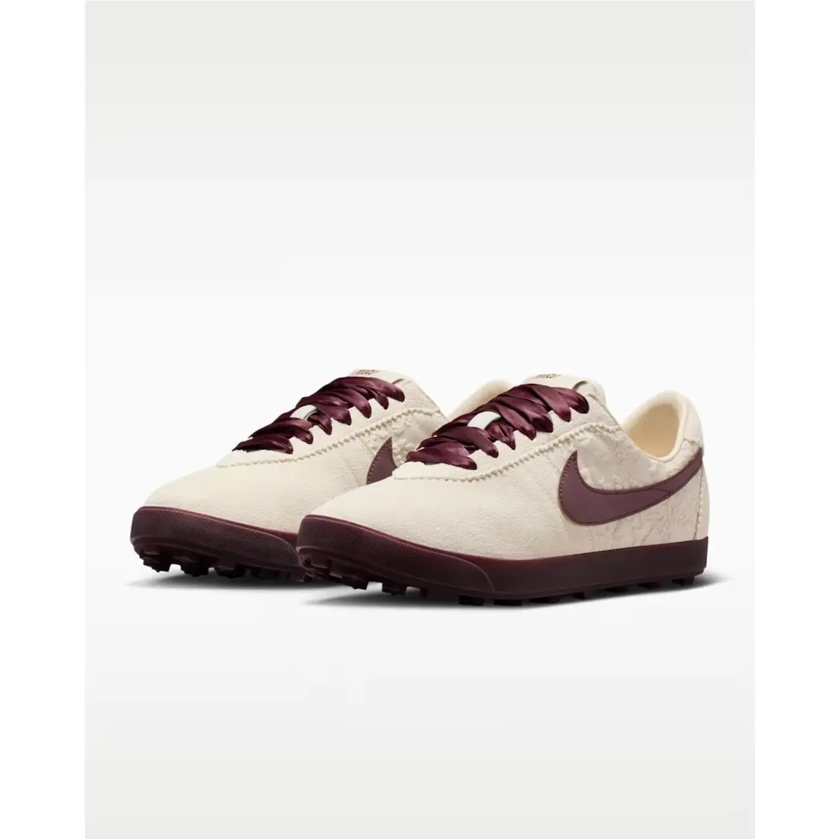 Nike Astrograbber Leather SE Women`s Shoes IQ3367-299 Cream Orange Sz 7