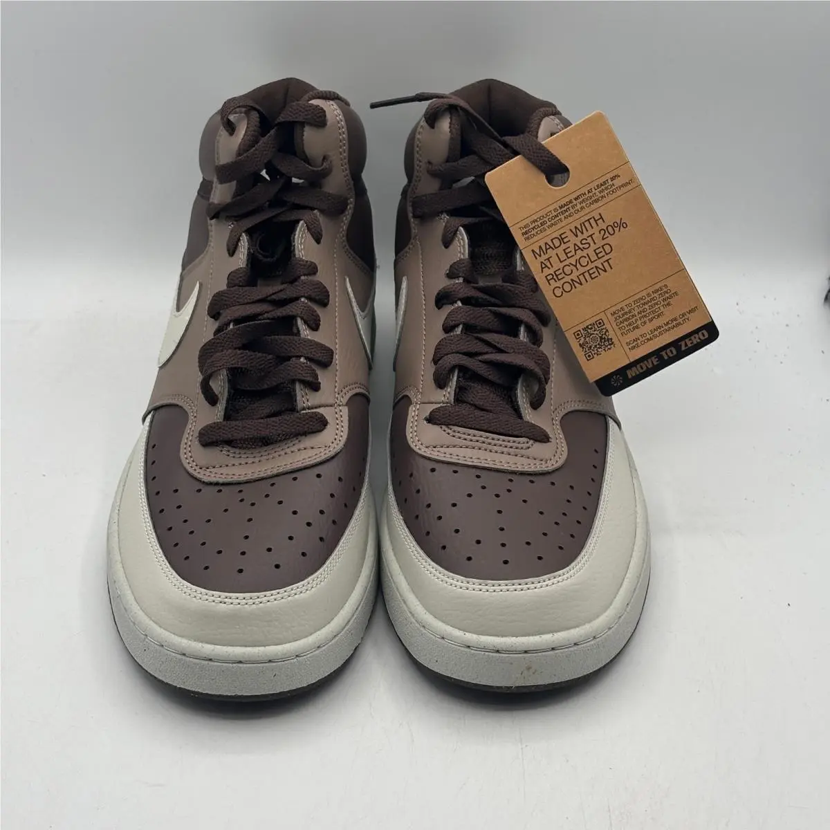 Nike shoes - Nike Court Vision Mid NN - Brown 1