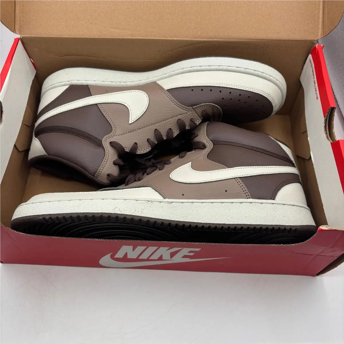 Nike shoes - Nike Court Vision Mid NN - Brown 4