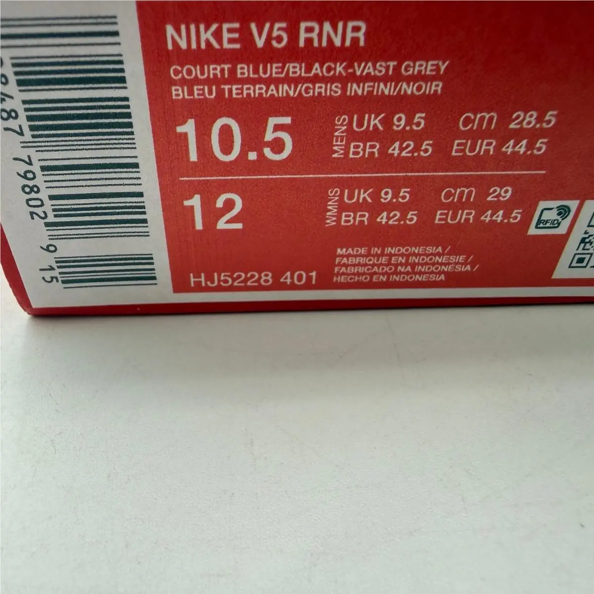 Nike shoes - Nike V5 RNR - RNR - Blue 0