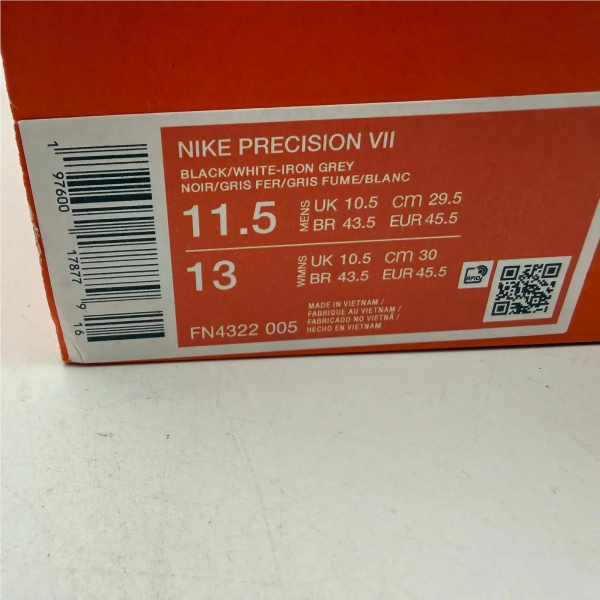 Nike shoes - Nike Precision VII - Precision VII - Black 4