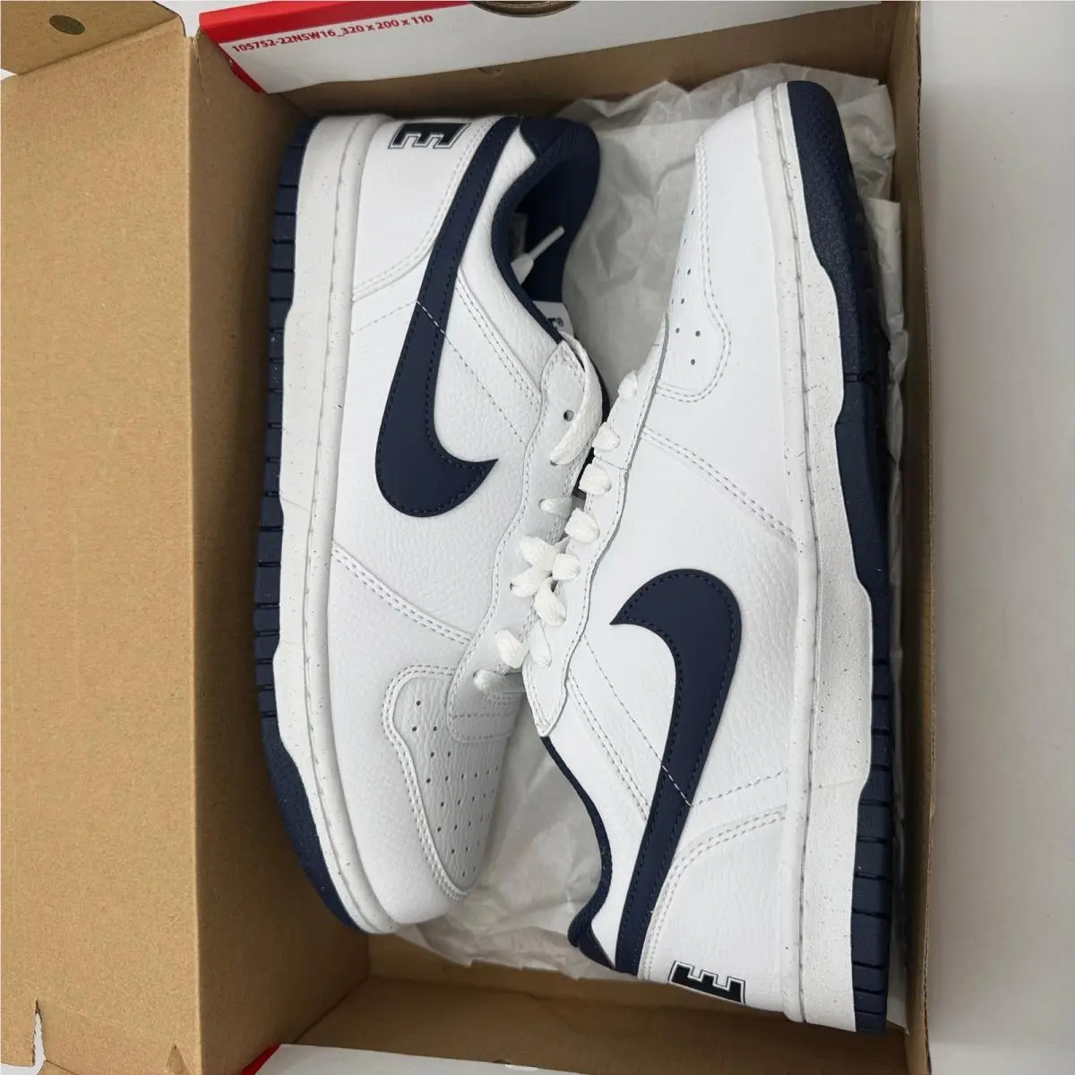 Nike shoes - Big Nike Low - Big Low - White 5