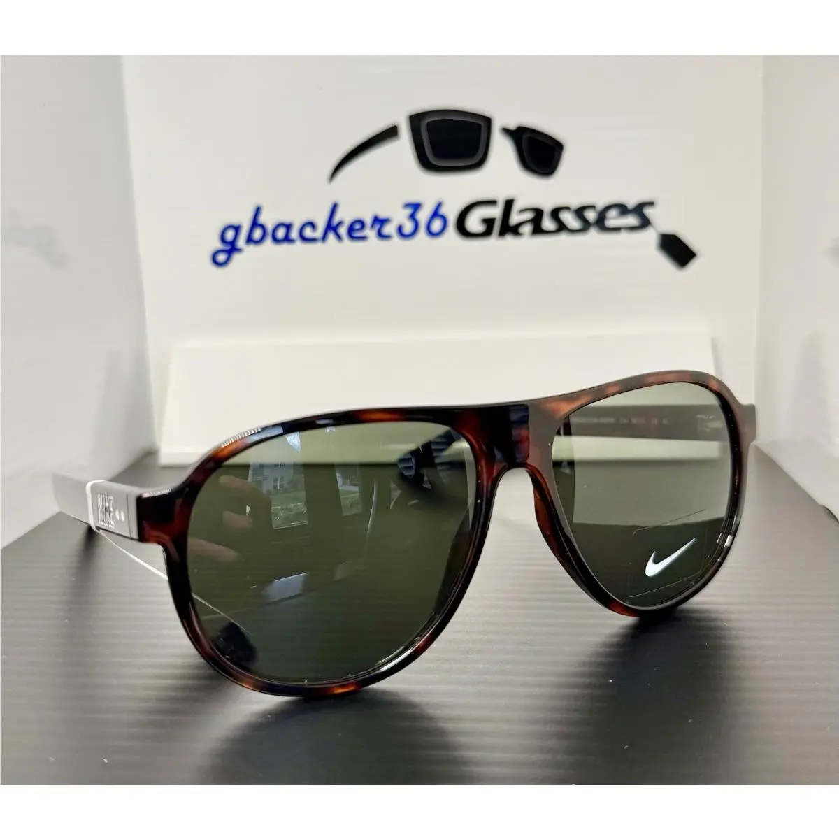 Vintage Icon Sunglasses - Tortoise - IB3679X-234 by Nike