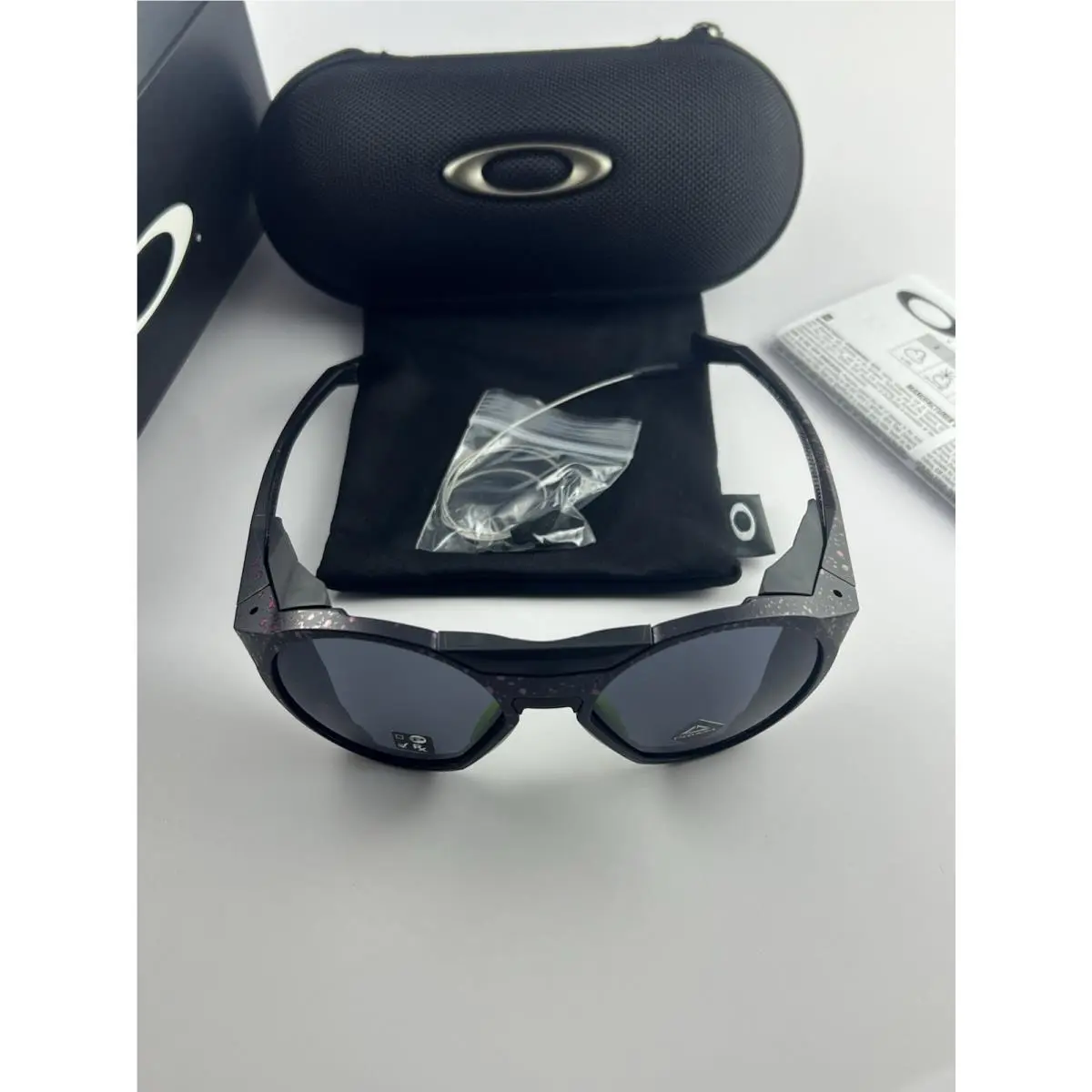 Clifden Black Green Purple Paint Splatter Prizm Grey+box OO9440-1756 by Oakley
