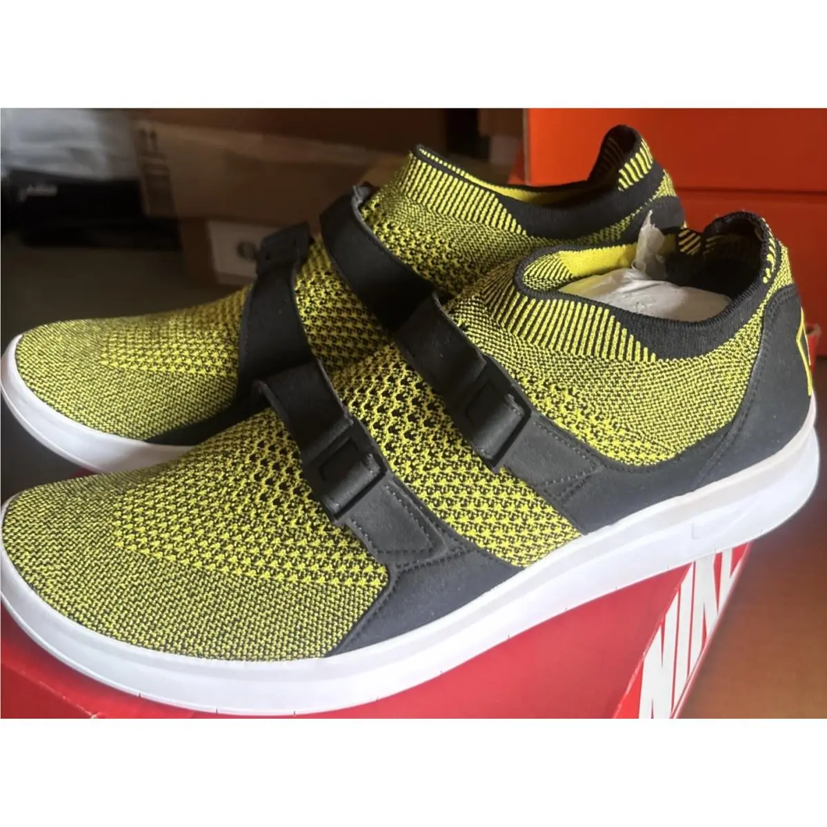 Nike shoes - Nike Air Sock Racer - Air Sock Racer - 898022-700 - Yellow 0