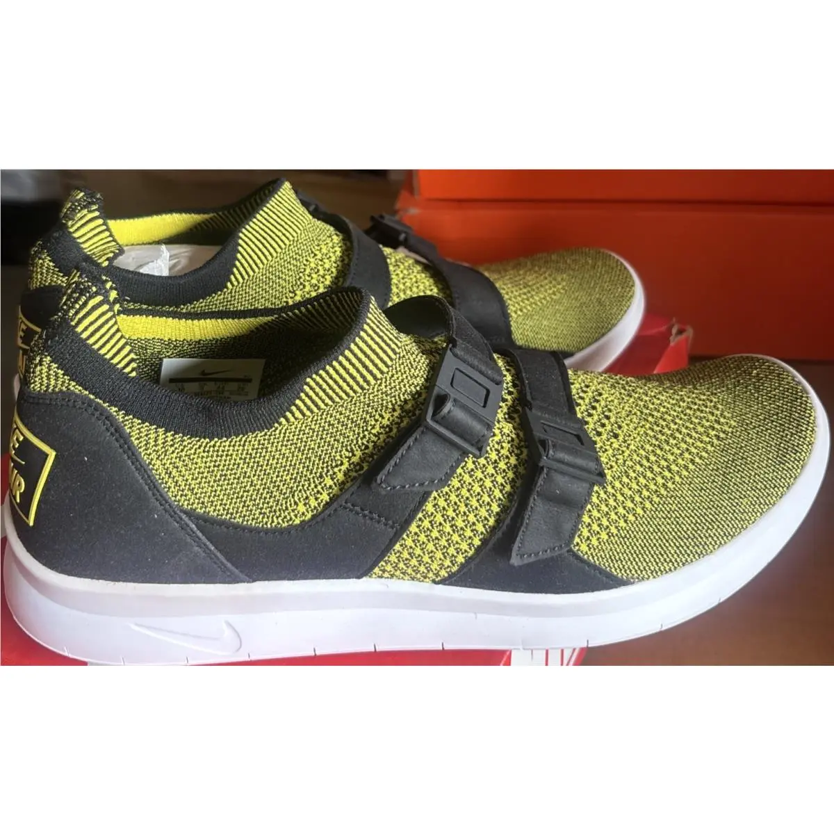 Nike shoes - Nike Air Sock Racer - Air Sock Racer - 898022-700 - Yellow 2