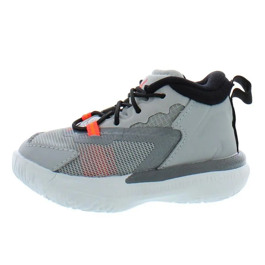 Nike shoes - DC2023008 - DC2023008 - Light Smoke Grey/Total Orange, Main: Grey (UPC: 195238839659) 3