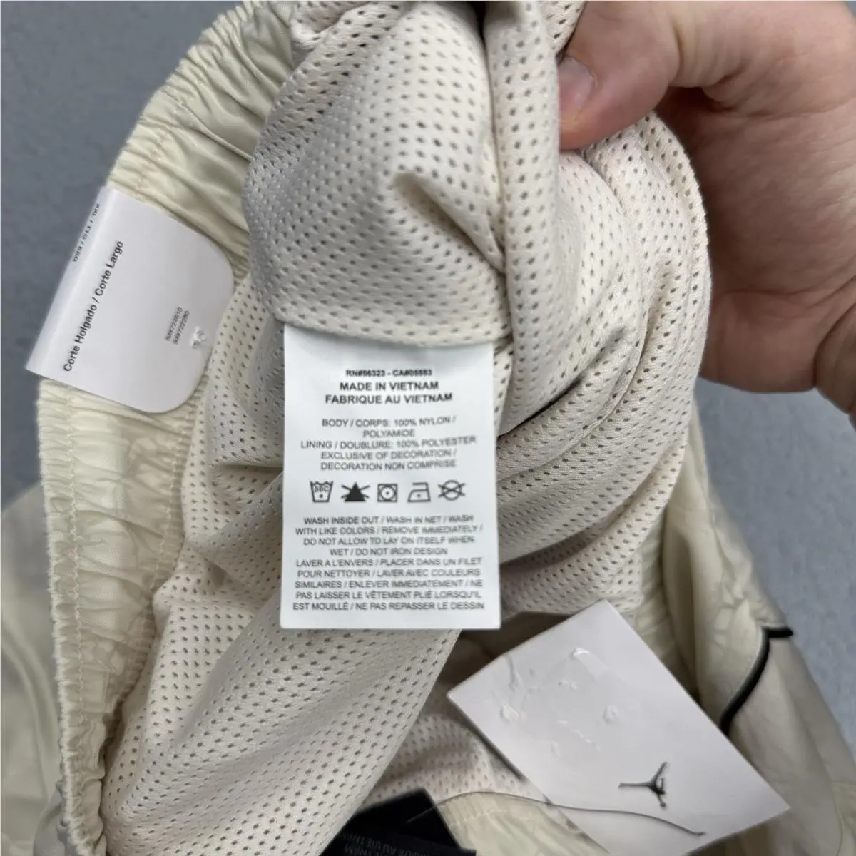 Nike clothing - Nike Air Jordan - Air - IH3322104 - Ivory (UPC: 198485166752) 6
