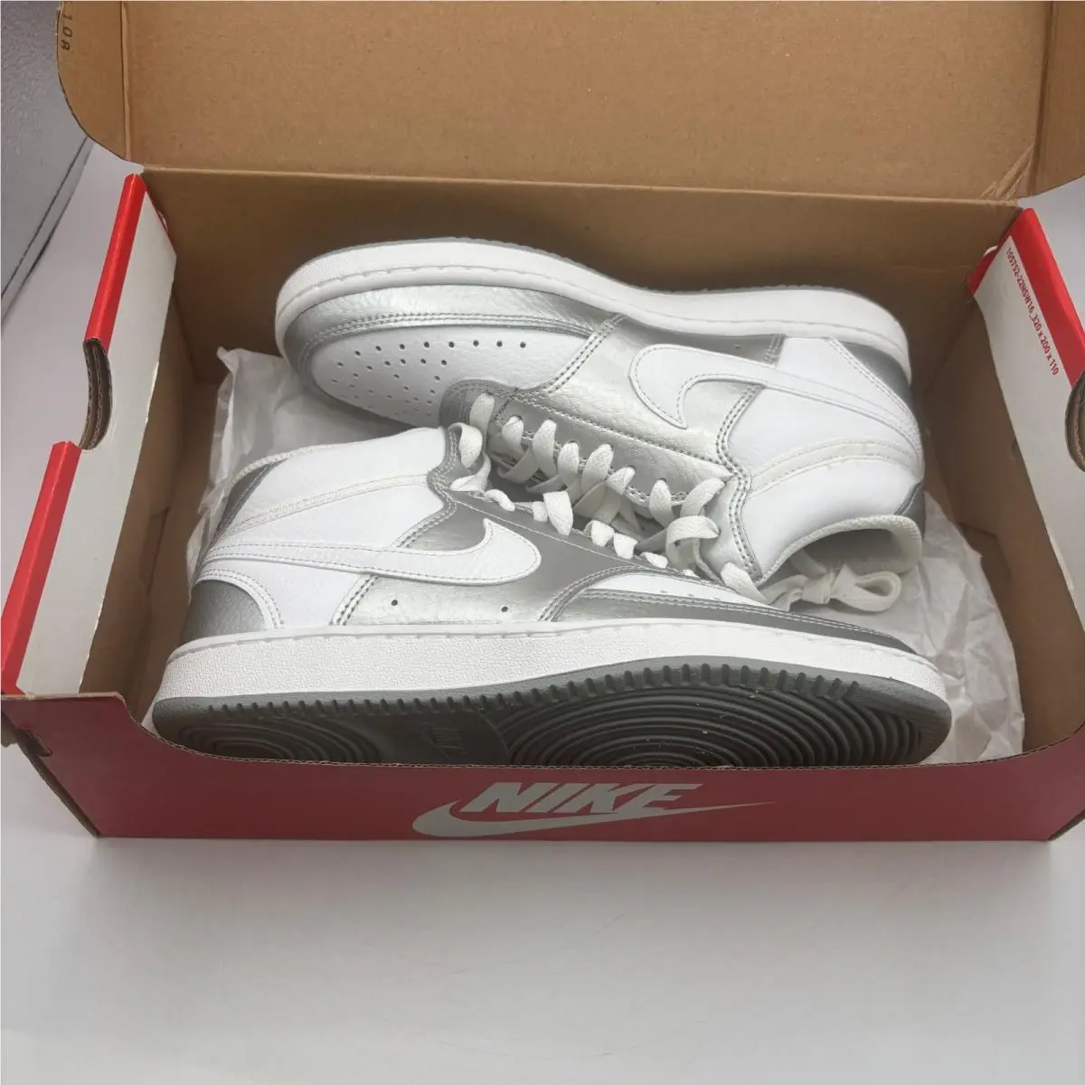 Nike shoes - Nike Court Vision Mid - Court Vision Mid - White 4
