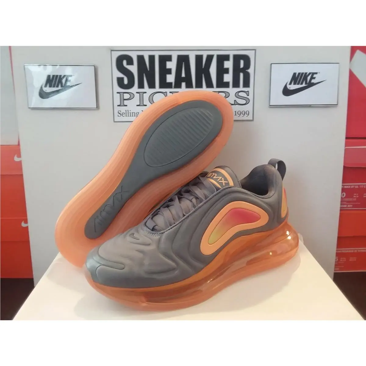 Nike shoes - Nike Air Max 720 GS - Gray (UPC: 192499821997) 0
