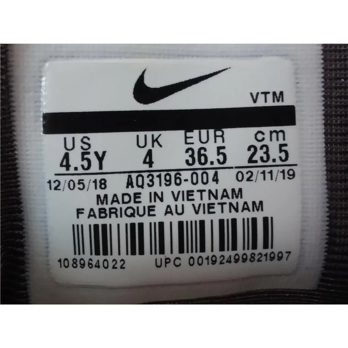 Nike shoes - Nike Air Max 720 GS - Gray (UPC: 192499821997) 9