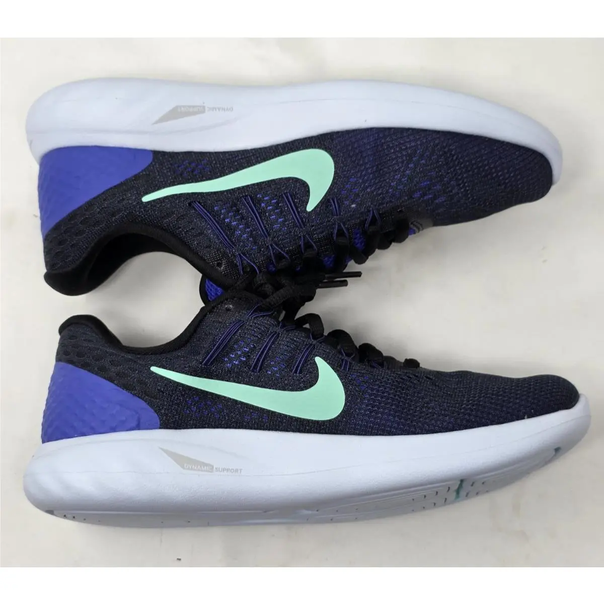 Nike shoes - Nike LunarGlide 8 - LunarGlide - AA8677-500 - Persian Violet/Green Glow 12