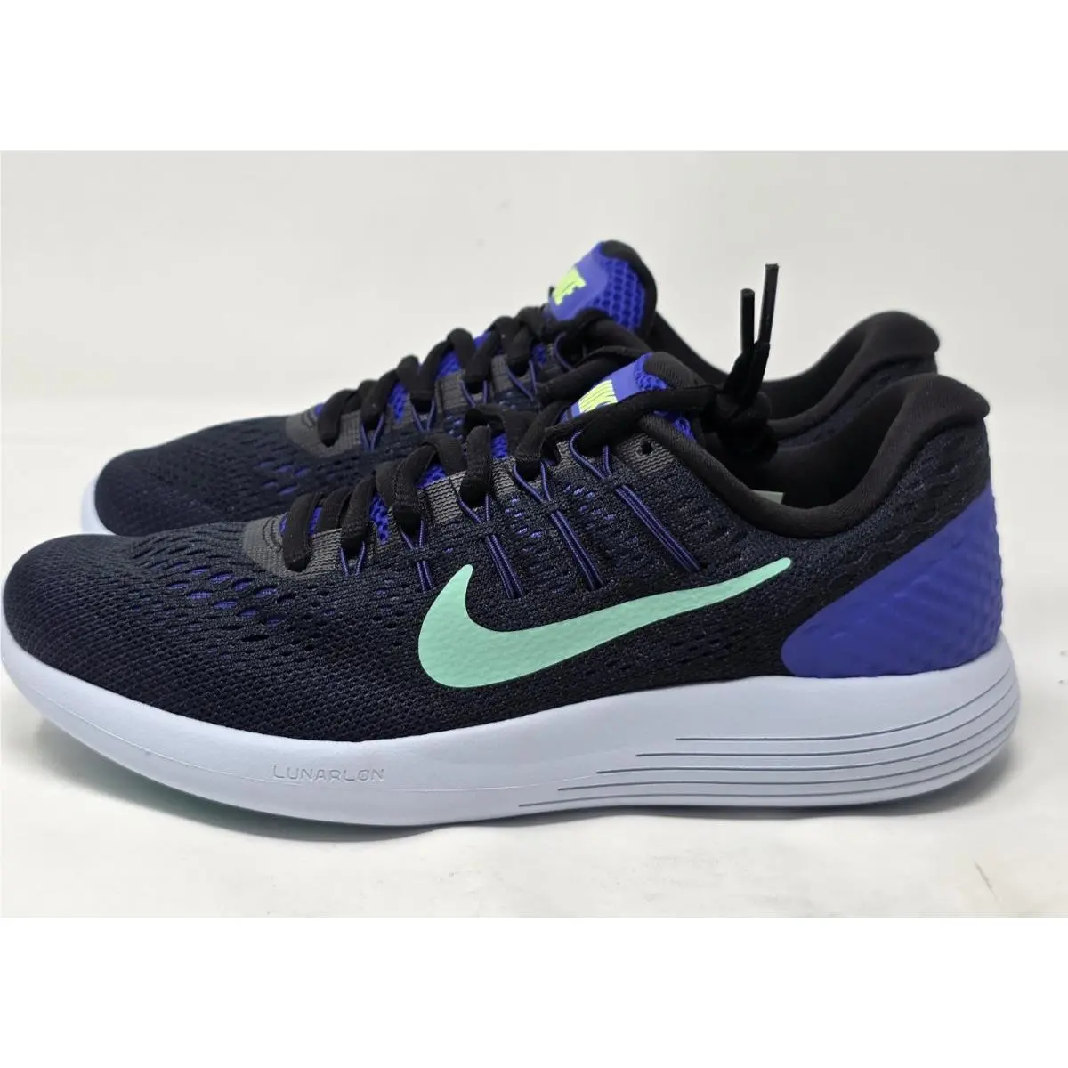 Nike shoes - Nike LunarGlide 8 - LunarGlide - AA8677-500 - Persian Violet/Green Glow 6