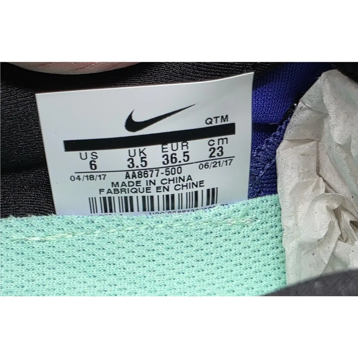 Nike shoes - Nike LunarGlide 8 - LunarGlide - AA8677-500 - Persian Violet/Green Glow 7