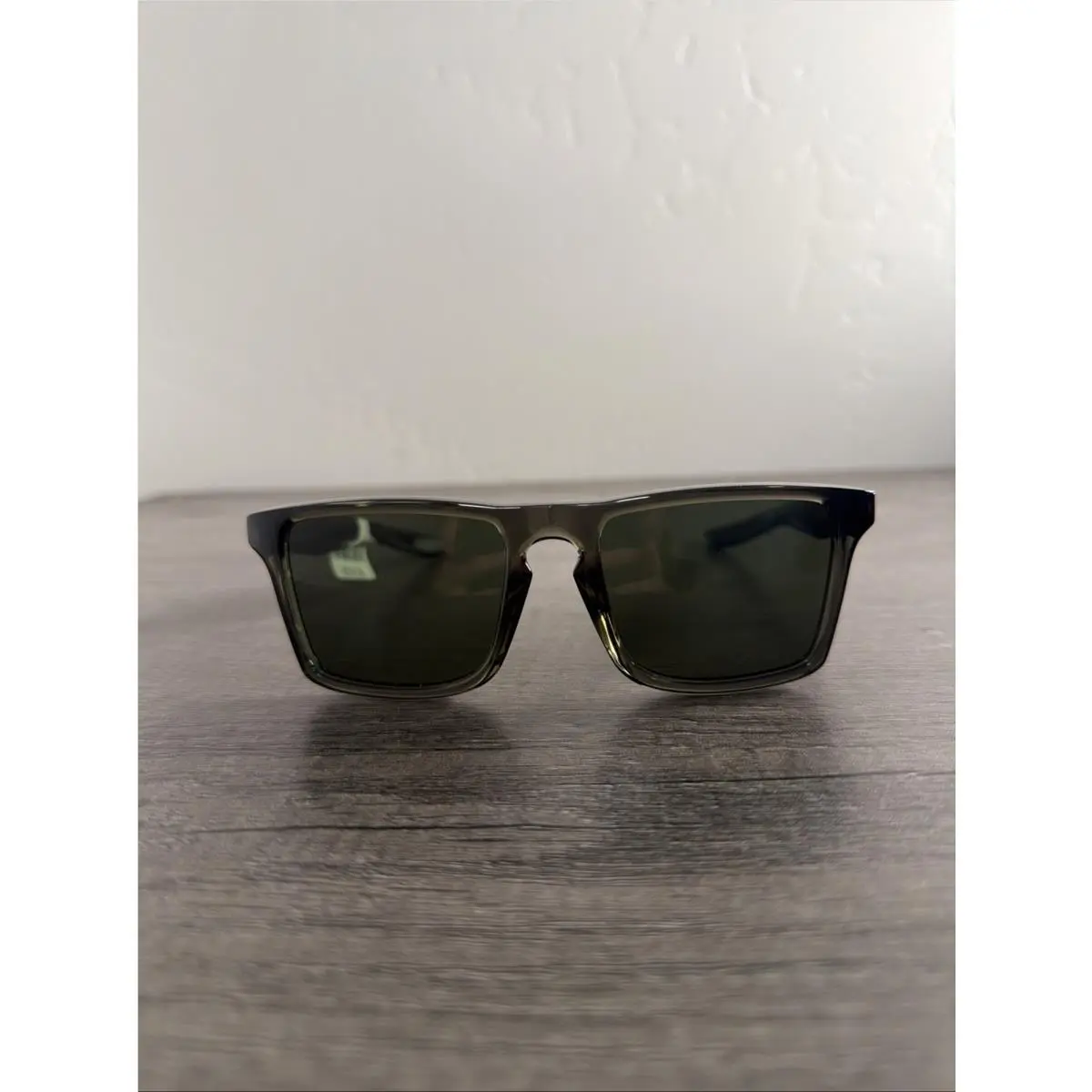 Verge EV1059 003 Matte Dark Gray Square Sunglasses Black Lens Italy by Nike
